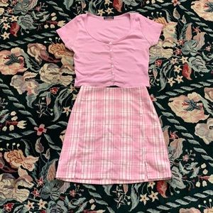 Pink Brandy Melville Outfit!